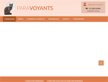 Tablet Screenshot of paravoyants.com